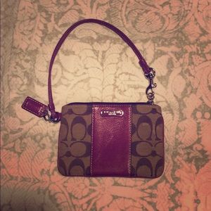 Coach Wristlet